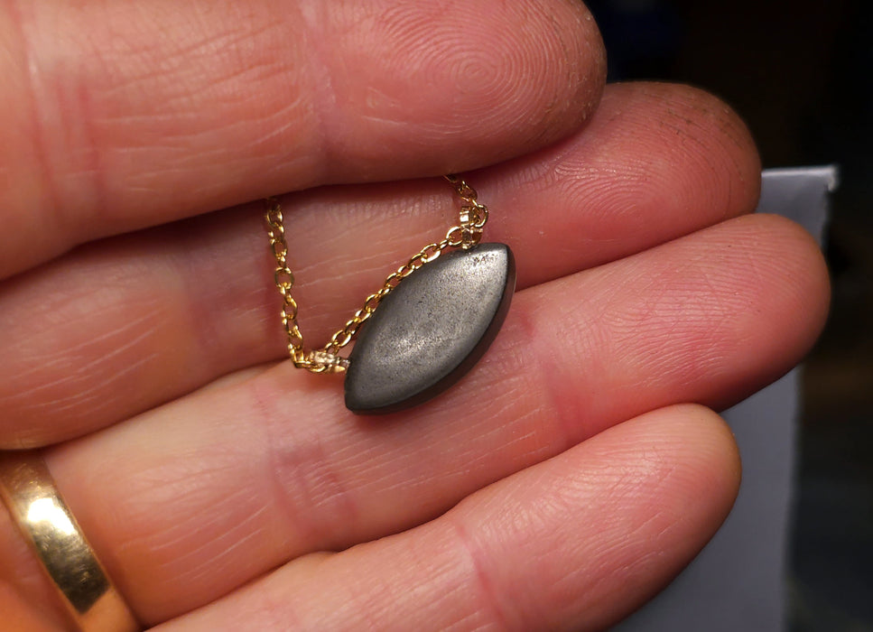 Vivant' Australian Opal Pendant 14k Gold Doublet Gift 5.2ct N94