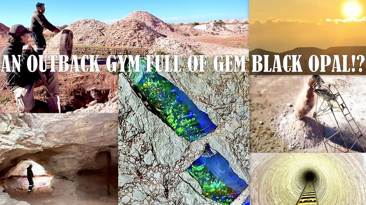 An outback gym FULL of BLACK OPAL!!?? – World Class Opal