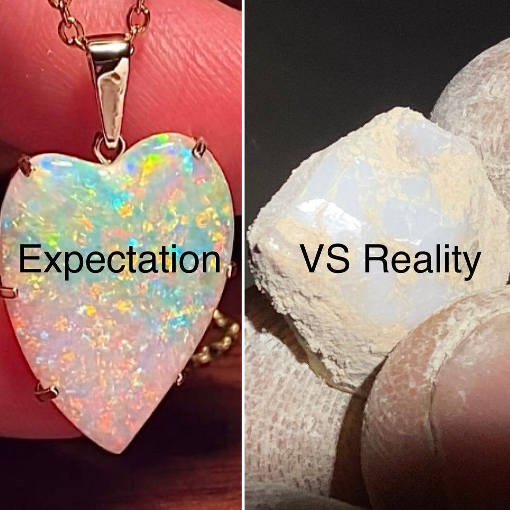 Expectation VS reality on the Coober Pedy Opal Fields..