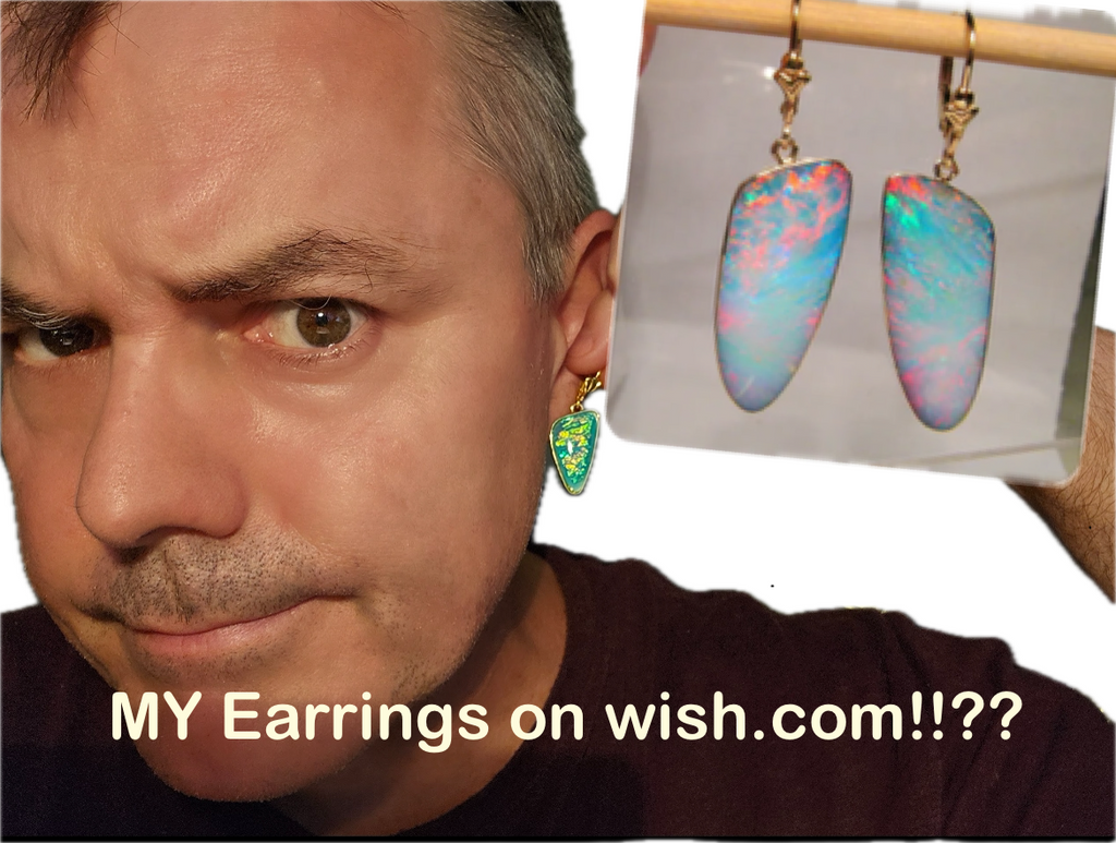 My earrings on Wish.com?!?