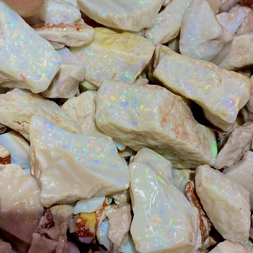 Rough opal parcel