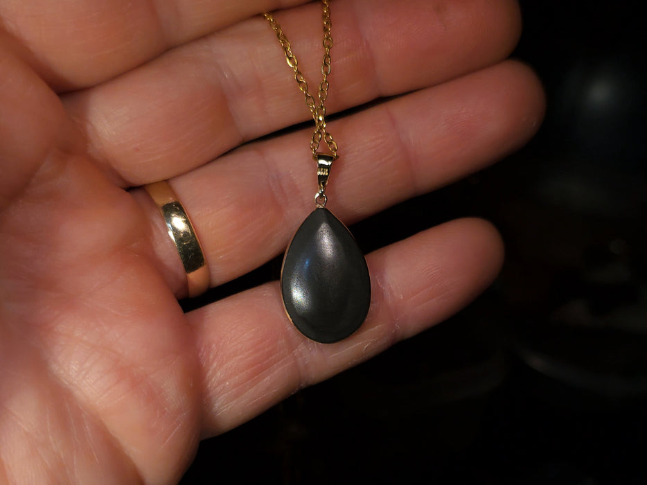 El Dorado' Genuine Australian Opal Pendant 14k Gem Gift 4.5ct O44