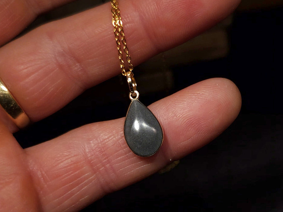 Eternal flame' Rare Genuine Australian Opal Pendant Gem Gift 1g R14