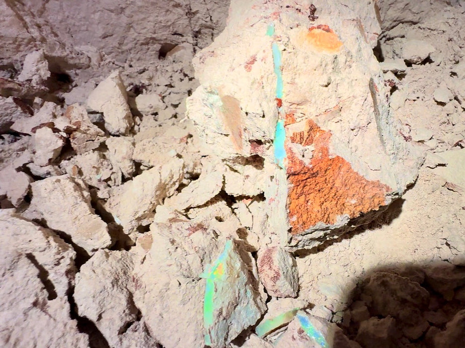 Emerald River' Australian Silver Opal Pendant Natural Emerald 14ct P01