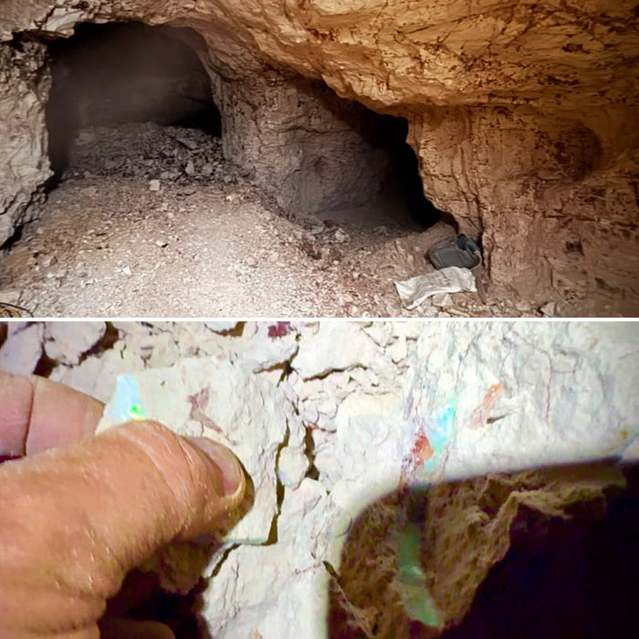 Bauerngarten' 14k Gold Australian Opal Ring 3.4g Free Re-Size P31