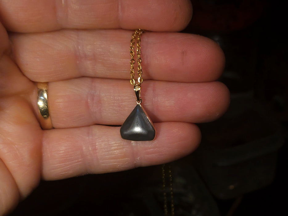 Hanabi' Genuine Australian Opal Pendant 14k Gem Gift 5.6ct Q05