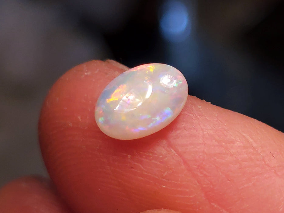 Dead Horse Gully' Australian White Pink Solid Opal 1ct Wholesale Gem L60